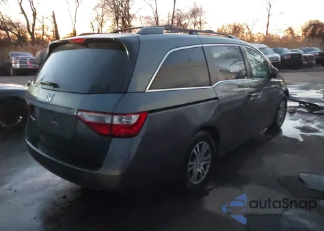 2012 Honda Odyssey Ex from USA, damaged, VIN 5FNRL5H46CB063337